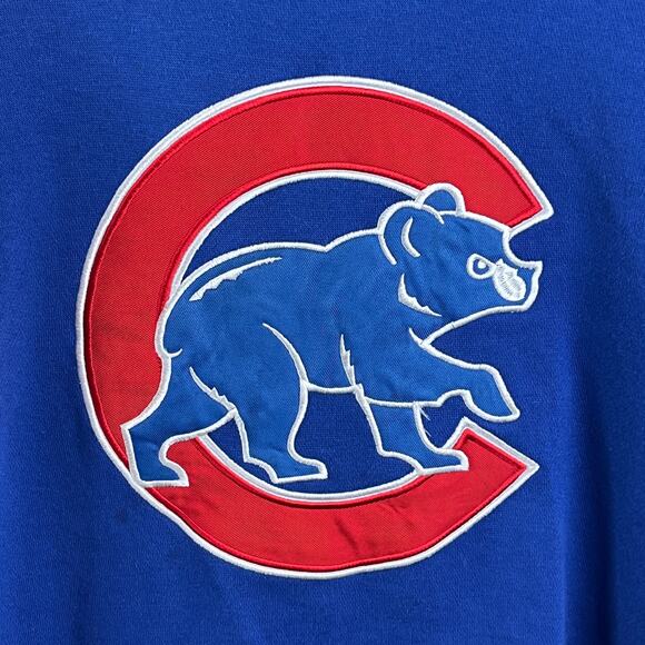 Blue Hoodie with Red Logo - Picture 9 of 9